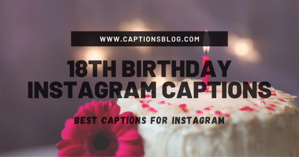 18th Birthday Instagram Captions (1)